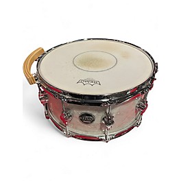 Used DW 6.5X14 Performance Series Snare WHITE MARINE Drum
