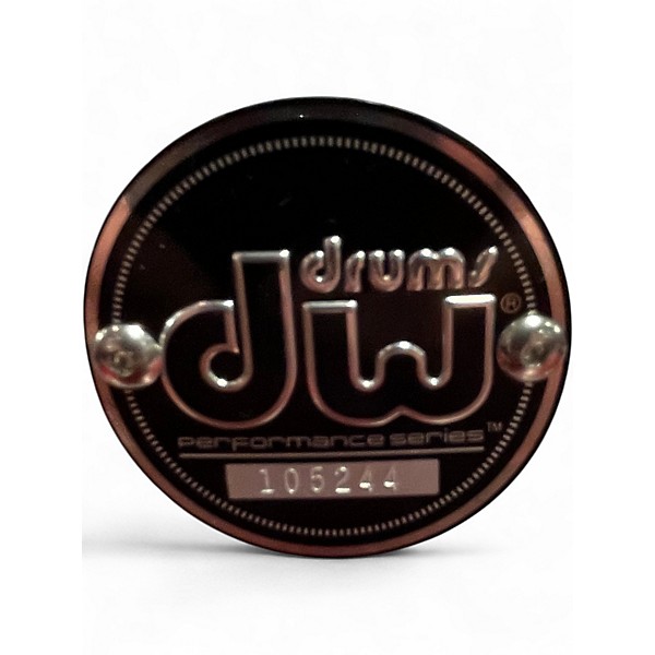 Used DW 6.5X14 Performance Series Snare WHITE MARINE Drum