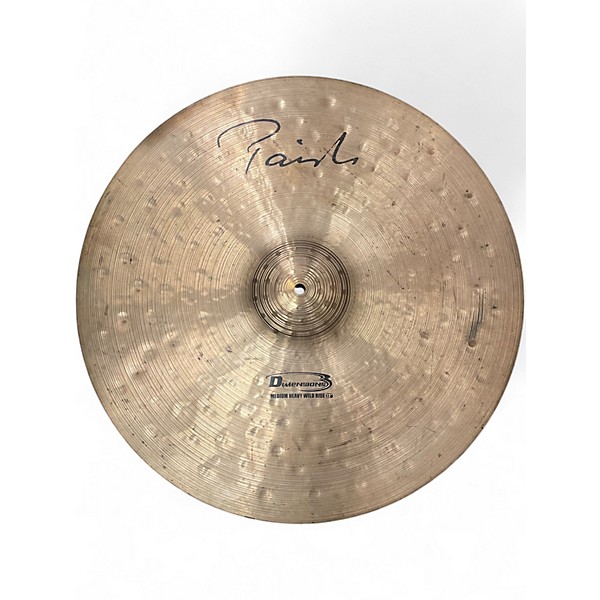 Used Paiste 22in Dimensions Medium Heavy Wild Ride Cymbal
