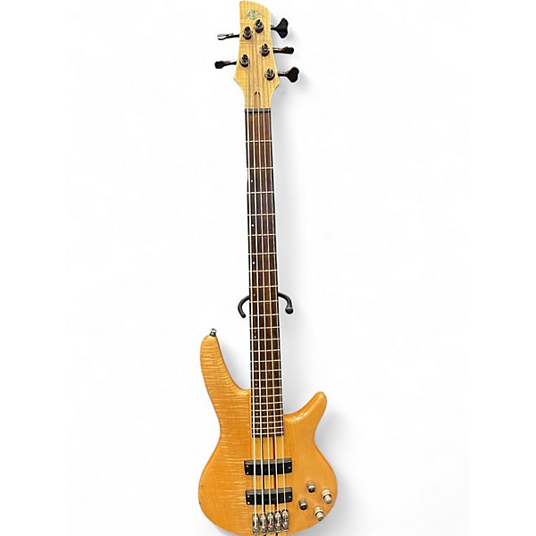 Used Ibanez SR 1005 EFM Natural Electric Bass Guitar