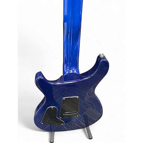 Used PRS SE Custom 24 08 4003 Quilt Package Lake Placid Blue Solid Body Electric Guitar
