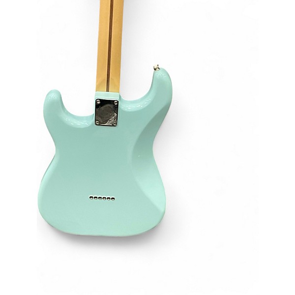 Used 2023 Fender Tom Delonge Signature Stratocaster Daphne Blue Solid Body Electric Guitar