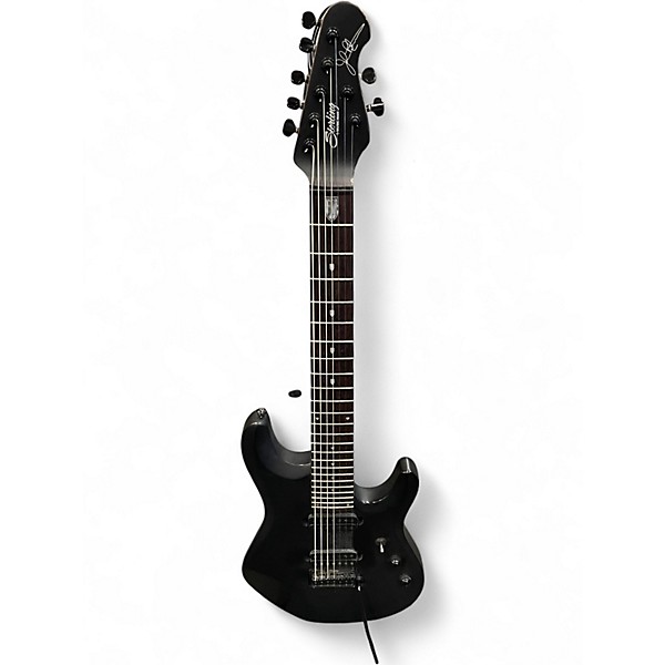 Used Sterling by Music Man JP70 John Petrucci Signature Satin Black Solid Body Electric Guitar