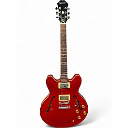 Used 2001 Epiphone Dot Cherry Hollow Body Electric Guitar