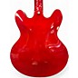 Used 2001 Epiphone Dot Cherry Hollow Body Electric Guitar