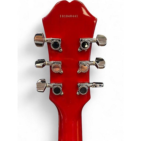 Used 2001 Epiphone Dot Cherry Hollow Body Electric Guitar