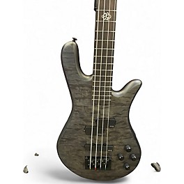 Used Spector PULSE 4 Trans Black Electric Bass Guitar