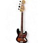 Used Fender Player Jazz Bass Fretless Vintage Sunburst Electric Bass Guitar thumbnail