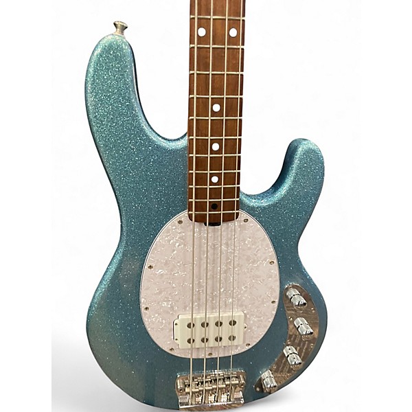 ベース Musicman RAY34 Blue Sparkle Sterling Amazon.com: StingRay RAY34 bass : Musical Instruments