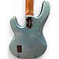 Used Sterling by Music Man Ray34 blue sparkle Electric Bass Guitar