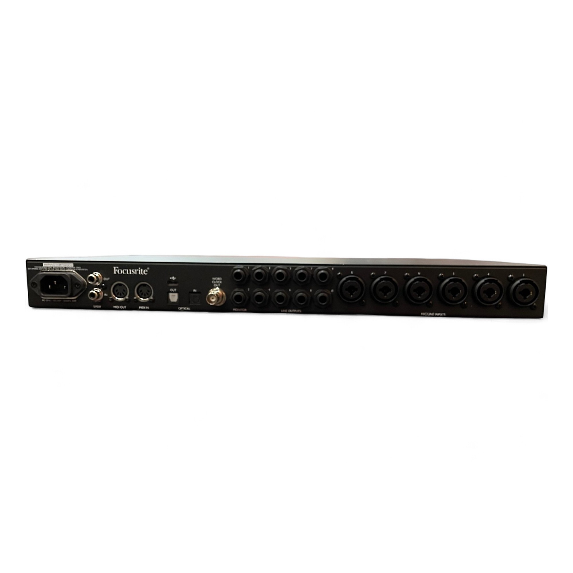 Used 2024 Focusrite Clarett 8Pre USB Audio Interface