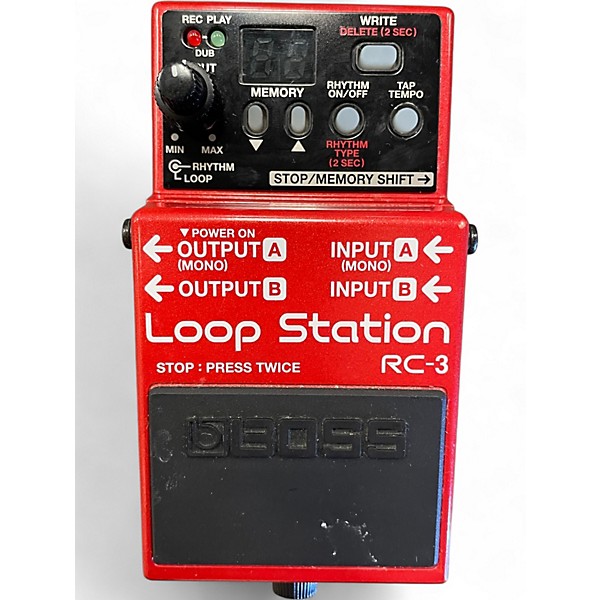 Used BOSS RC3 Loop Station Pedal | Guitar Center