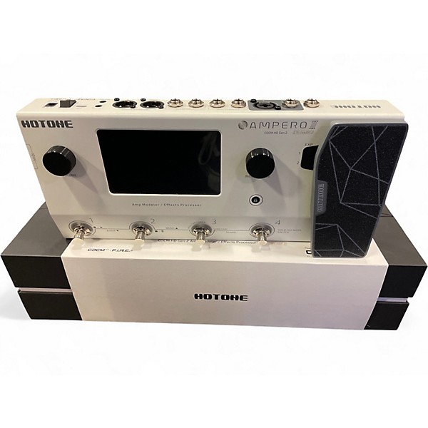 hotone ampero Ⅱ stage 【USED】 Hotone Ampero II Stage Guitar Bass Amp Modeling IR Cabinets