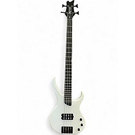 Used Kramer Disciple D1 White Electric Bass Guitar