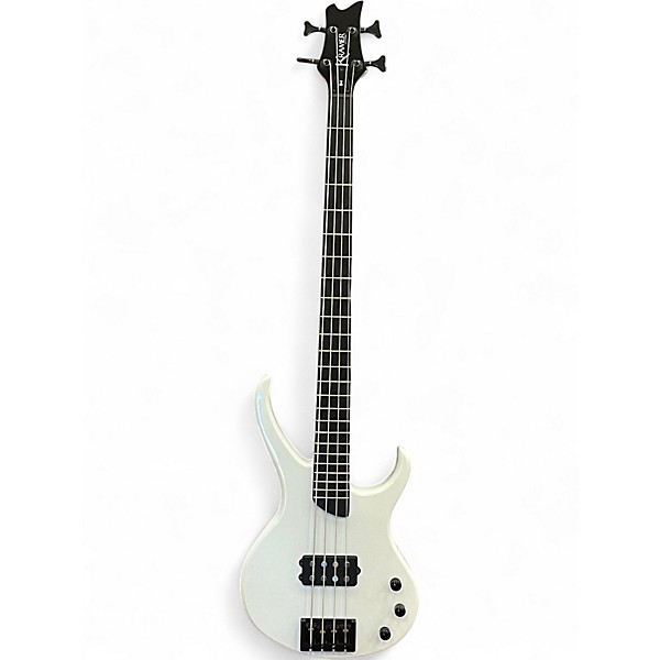 Used Kramer Disciple D1 White Electric Bass Guitar