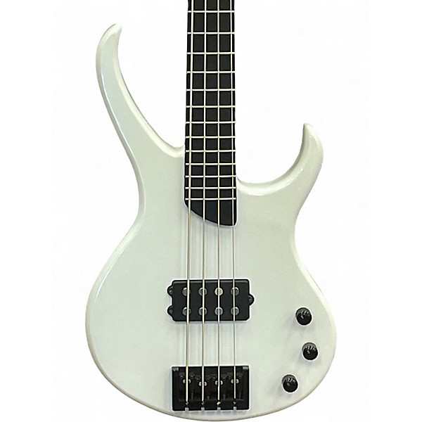 Used Kramer Disciple D1 White Electric Bass Guitar