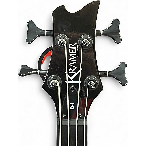 Used Kramer Disciple D1 White Electric Bass Guitar