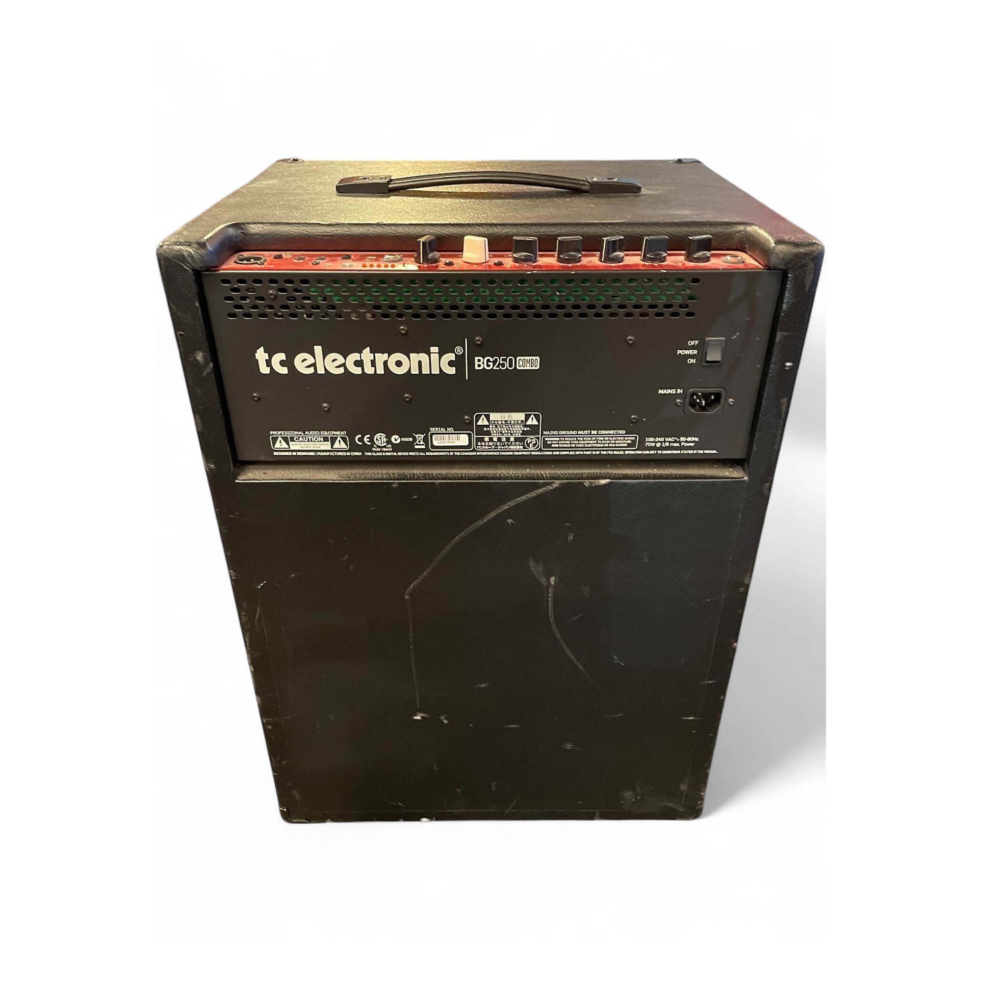 Used TC Electronic BG250 115 250W 1x15 Bass Combo Amp
