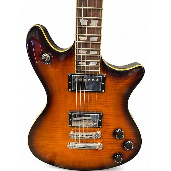 Used Schecter Guitar Research Tempest Custom Faded Vintage Sunburst Solid Body Electric Guitar