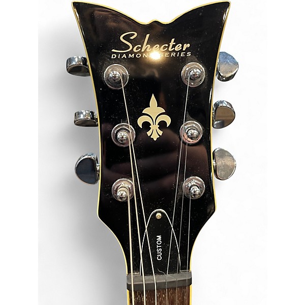 Used Schecter Guitar Research Tempest Custom Faded Vintage Sunburst Solid Body Electric Guitar