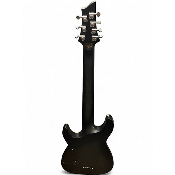 Used Schecter Guitar Research C7 platinum Black Solid Body Electric Guitar