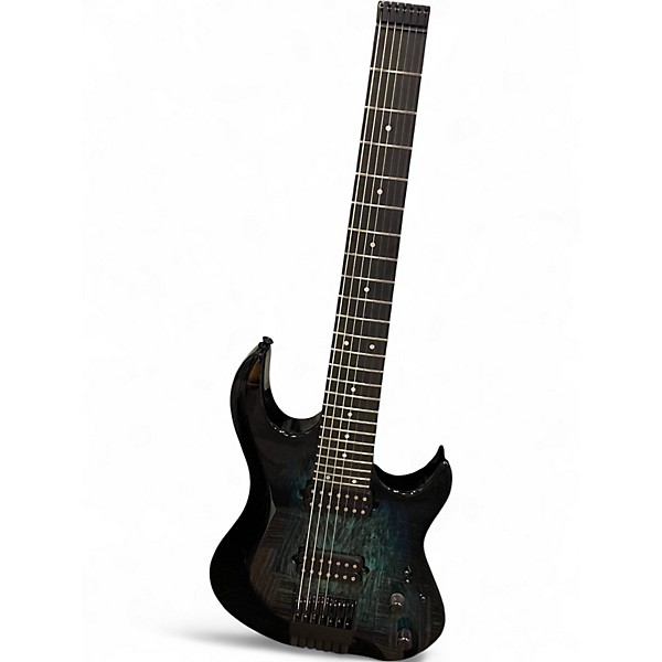 Used Kiesel Osiris 7 String Aqua Burst Solid Body Electric Guitar