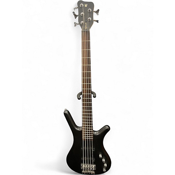 Used RockBass by Warwick CORVETTE 5 Black Electric Bass