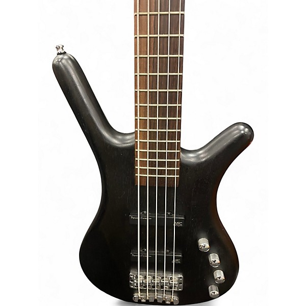 Used RockBass by Warwick CORVETTE 5 Black Electric Bass Guitar