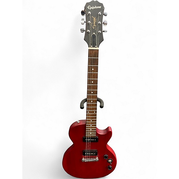 Used Epiphone Les Paul Special P90 Red Solid Body Electric Guitar