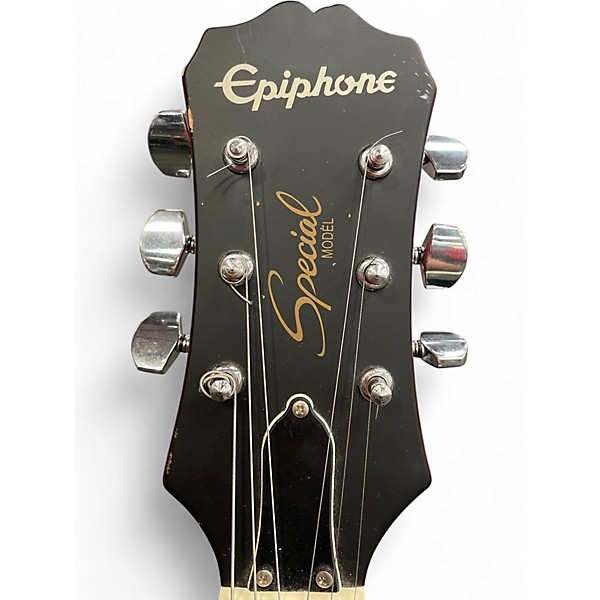 Used Epiphone Les Paul Special P90 Red Solid Body Electric Guitar