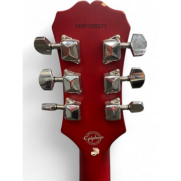 Used Epiphone Les Paul Special P90 Red Solid Body Electric Guitar