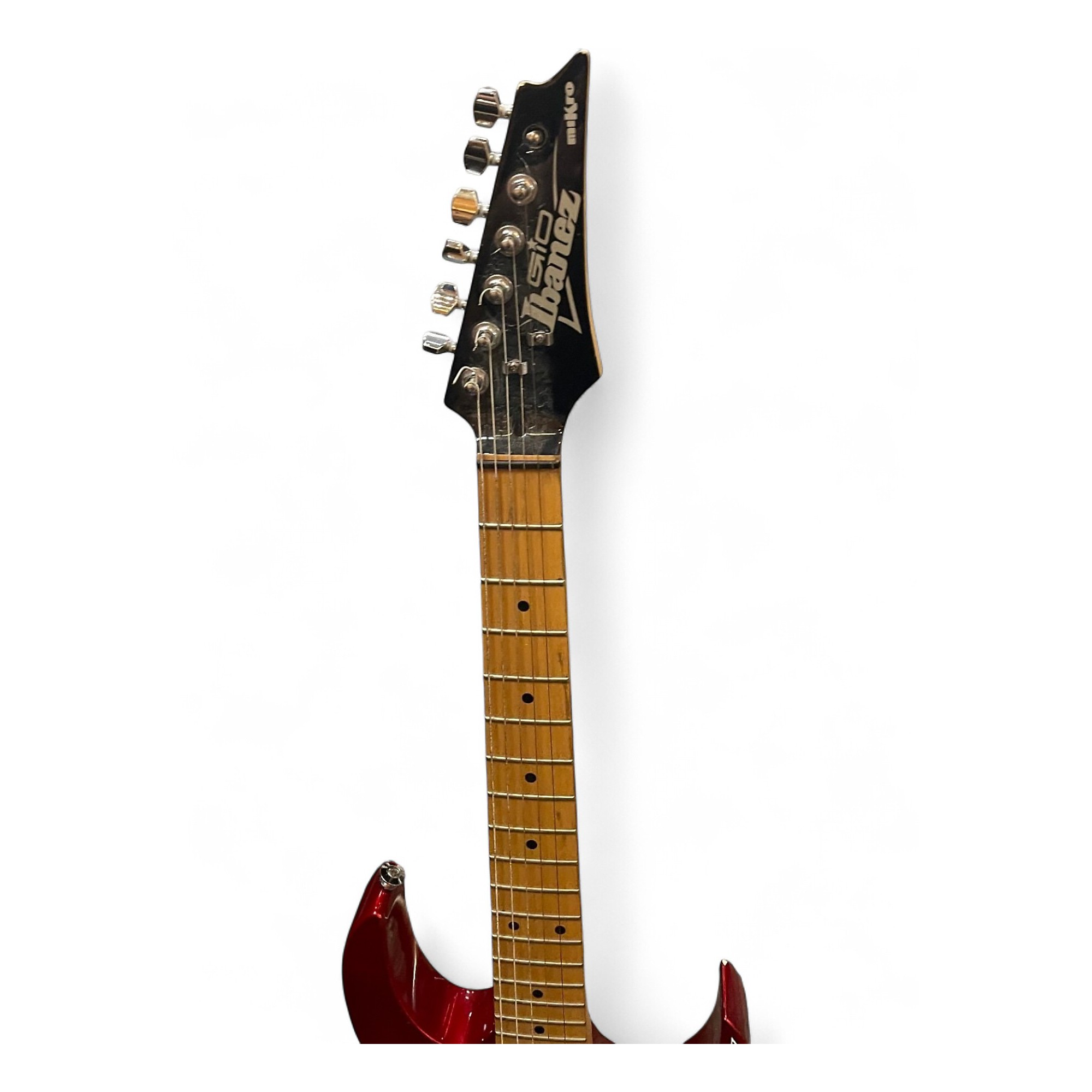 Used Ibanez GIO MIKRO Chrome Red Solid Body Electric Guitar