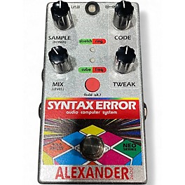 Used Alexander SYNTAX ERROR Effect Pedal