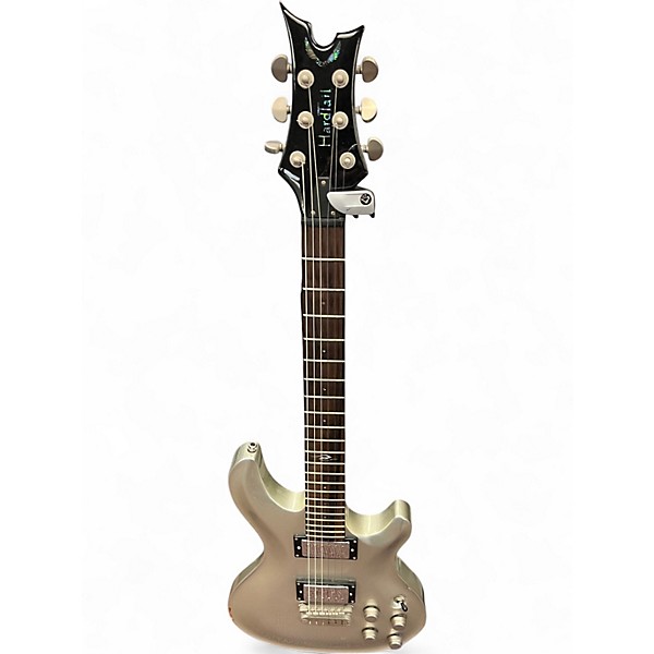 Used Dean HARDTAIL Silver Solid Body Electric Guitar Silver