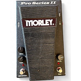 Used Morley Pro Series II Distortion Wah Effect Pedal