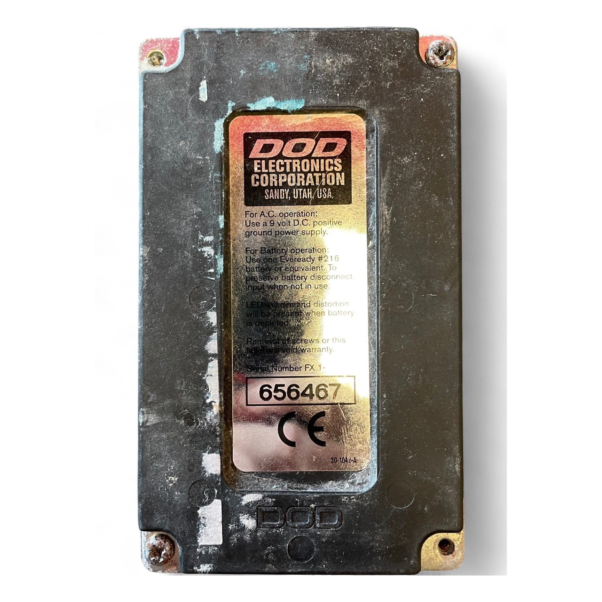 Used DOD FX20C Stereo Phaser Effect Pedal | Guitar Center