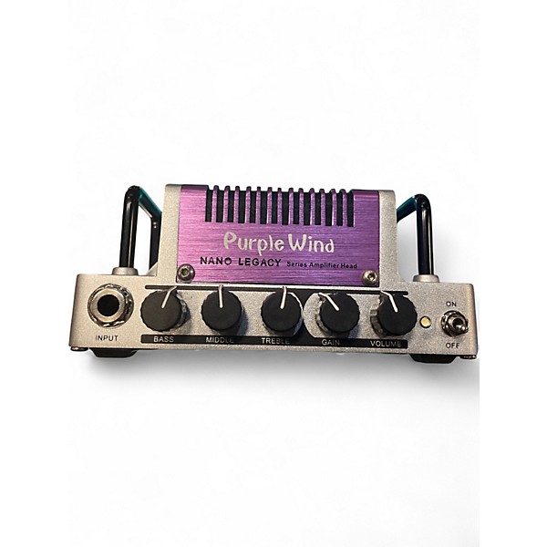 Used Hotone Effects Nano Legacy Purple Wind Solid State Guitar Amp Head