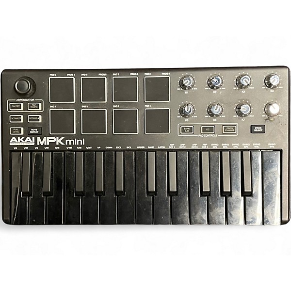 Used Akai Professional MPK Mini MIDI Controller