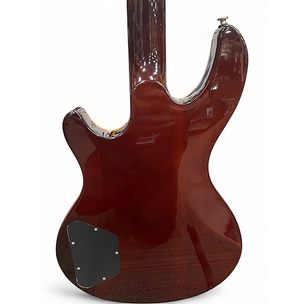 Used Dean Hardtail Trans Blue Burst Solid Body Electric Guitar