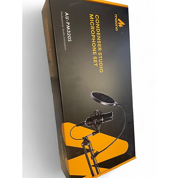 Used maono AU-PM320S Recording Microphone Pack