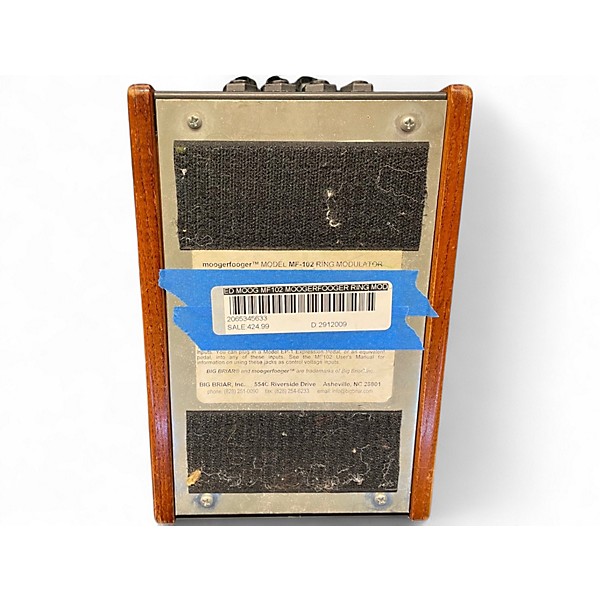 Used Moog MF102 Moogerfooger Ring Modulator Effect Pedal