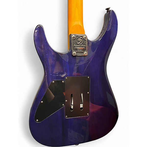 Used Greg Bennett Design by Samick SRK-3000 Magenta Edgeburst Solid Body Electric Guitar