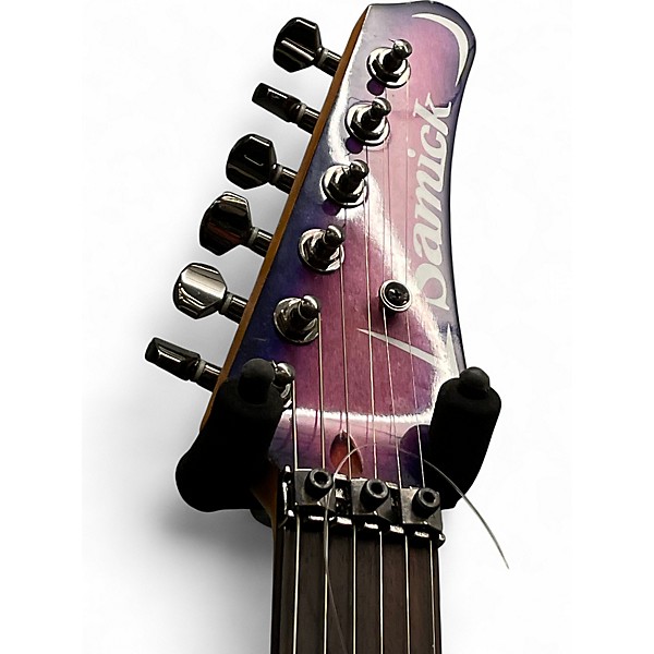 Used Greg Bennett Design by Samick SRK-3000 Magenta Edgeburst Solid Body Electric Guitar