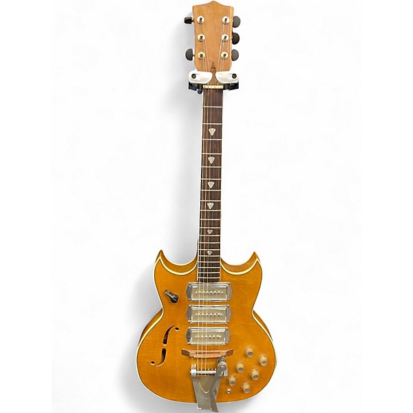 Used Airline Barney Kessel Swingmaster Natural Hollow Body Electric Guitar