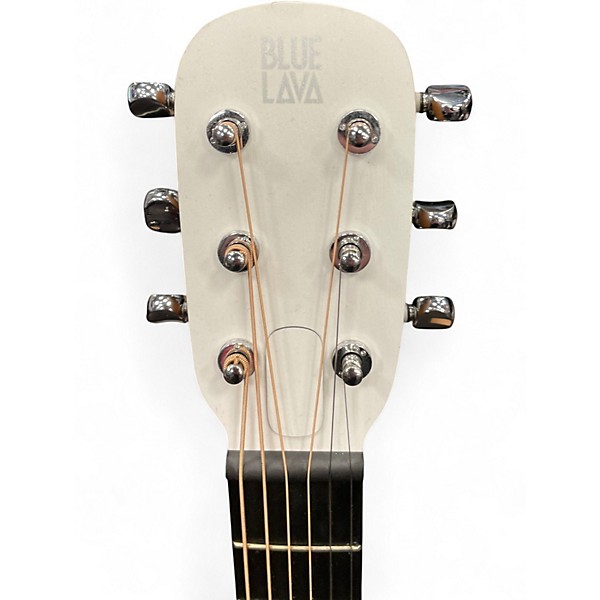 Used LAVA MUSIC Blue Lava Alpine White Acoustic Electric Guitar