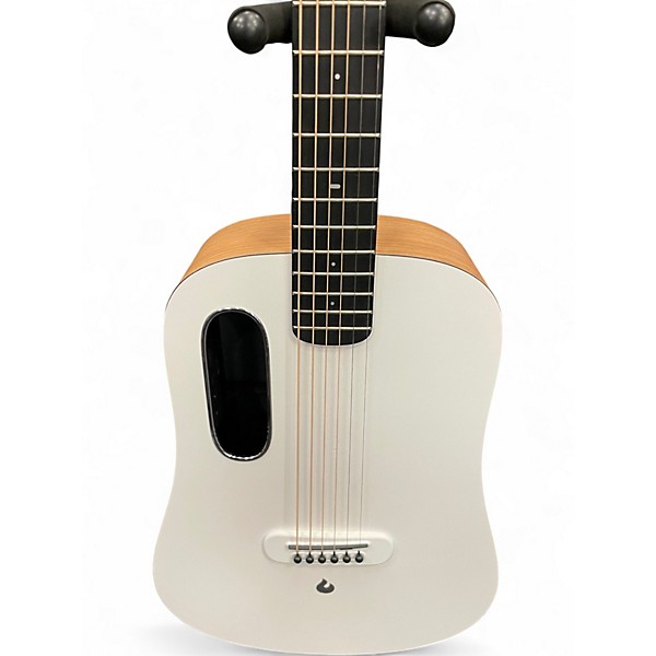 Used LAVA MUSIC Blue Lava Alpine White Acoustic Electric Guitar