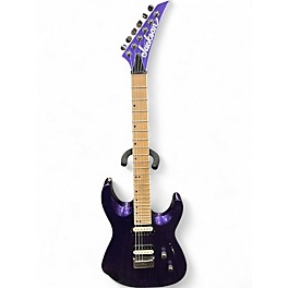 Used Jackson DK2MHT Purple Solid Body Electric Guitar