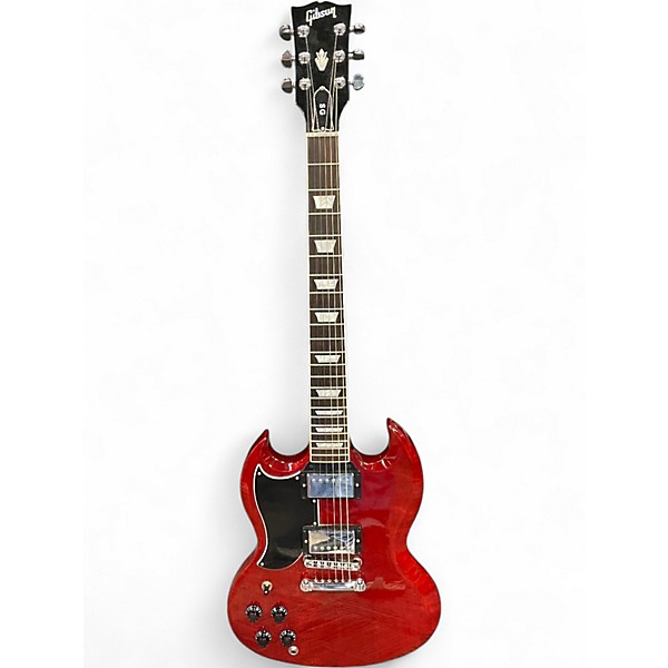 Used 2017 Gibson SG Standard Red Cherry Solid Body Electric Guitar