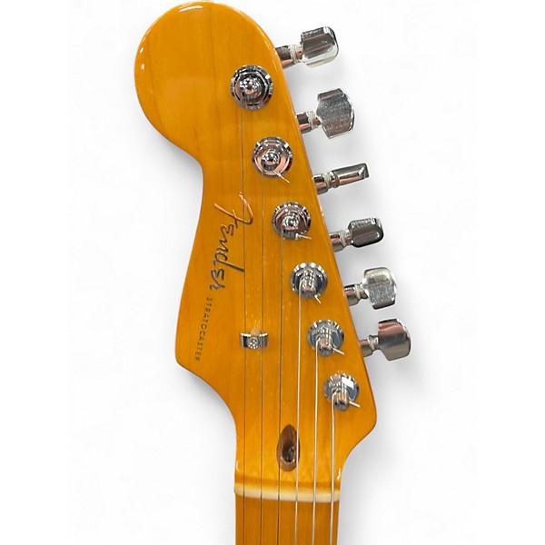 Used Fender American Ultra Stratocaster Metallic Blue Solid Body Electric Guitar