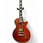 Used Custom Build  Les Paul Red Flame Solid Body Electric Guitar thumbnail